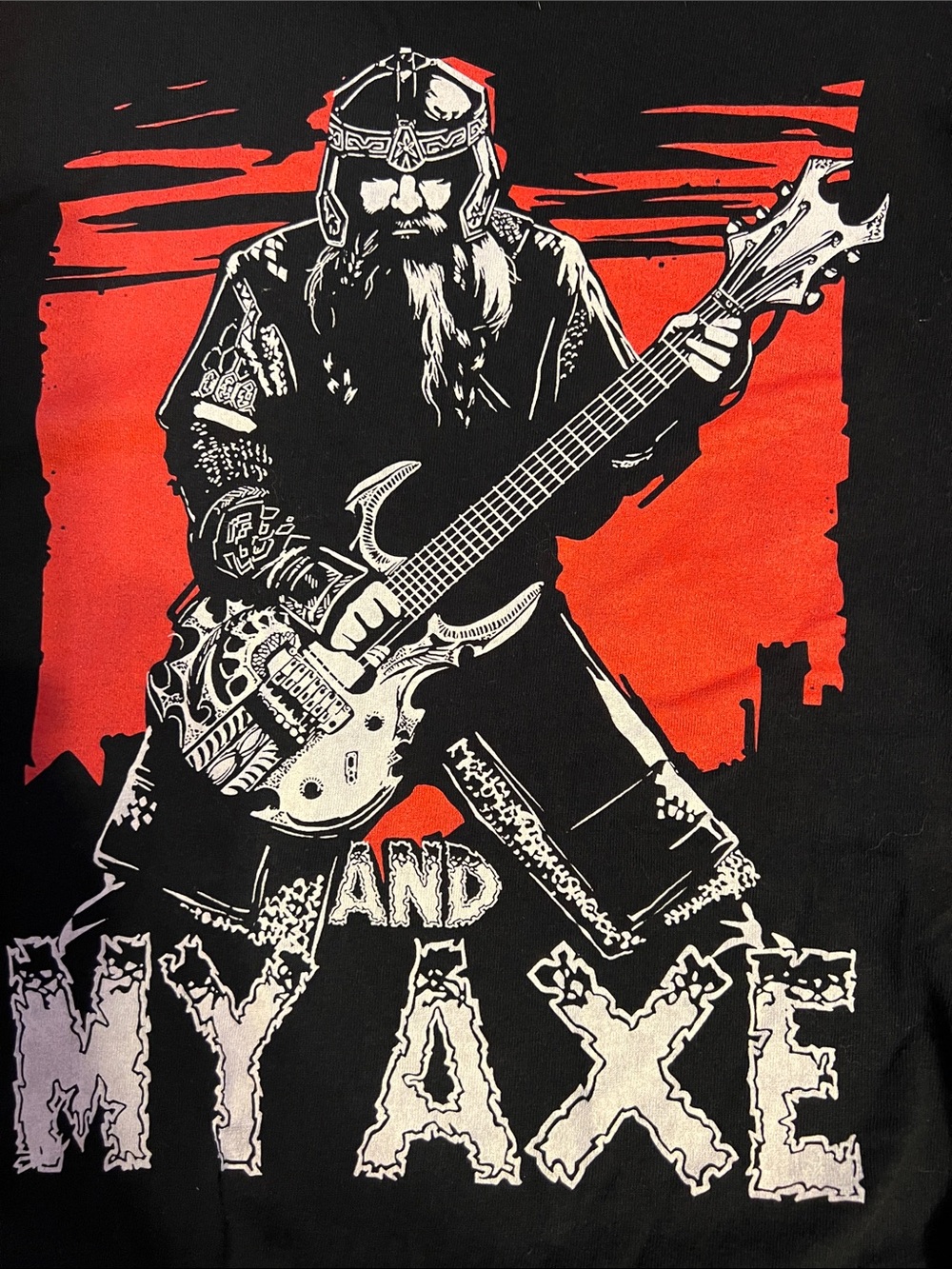 Gimli And My Axe Lord Of The Rings T-shirt Size M